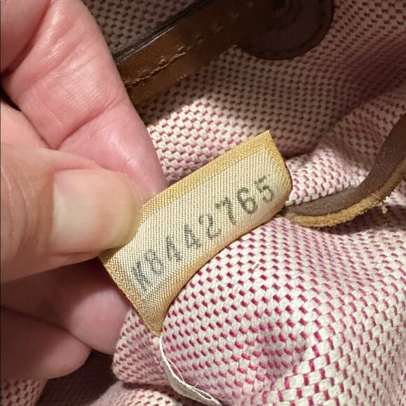 Vintage Dooney & Bourke Monogram Chiara Tote Bag Purse Brown - Picture 5 of 16